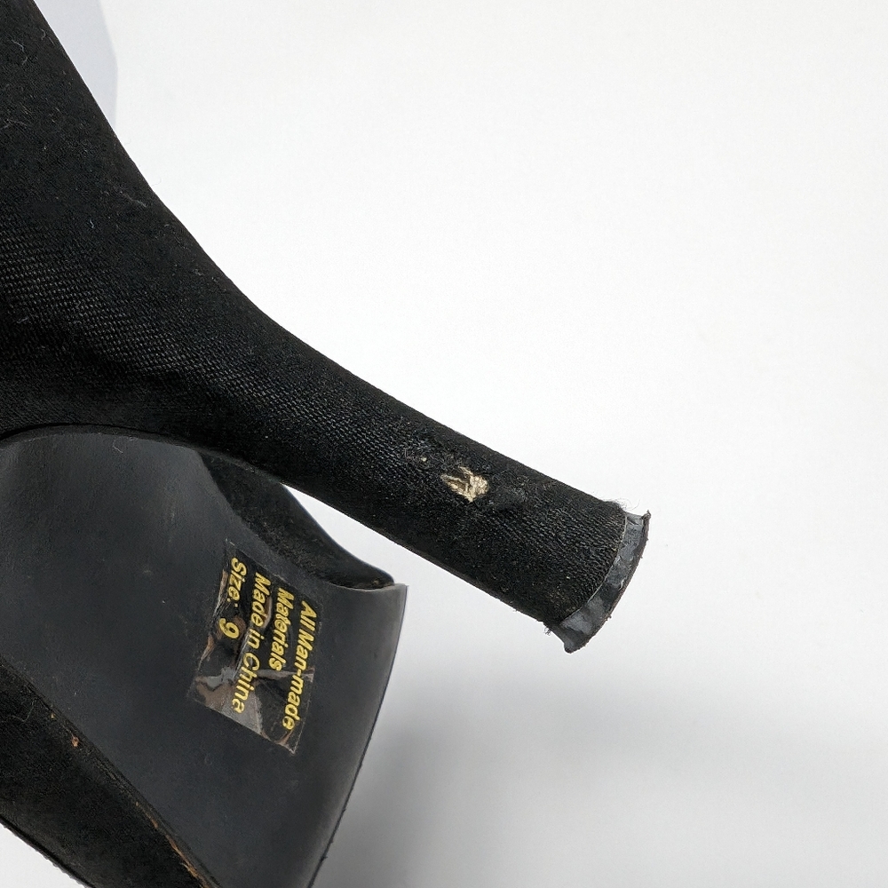 Charlotte Russe Satin Heels Size 9 US - Picture 5 of 11